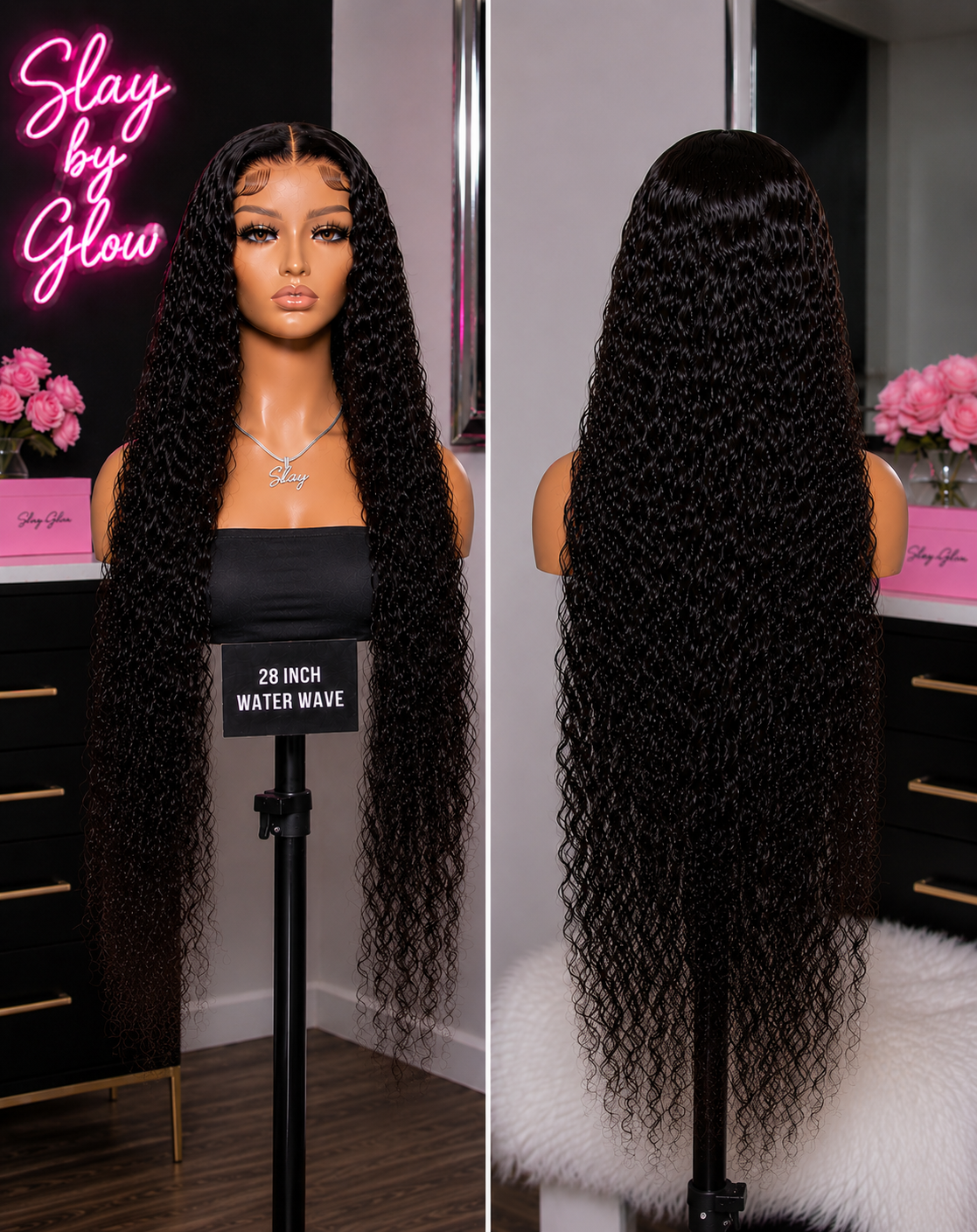 Burmese Water Wave HD Lace Front Wig | 200% Density