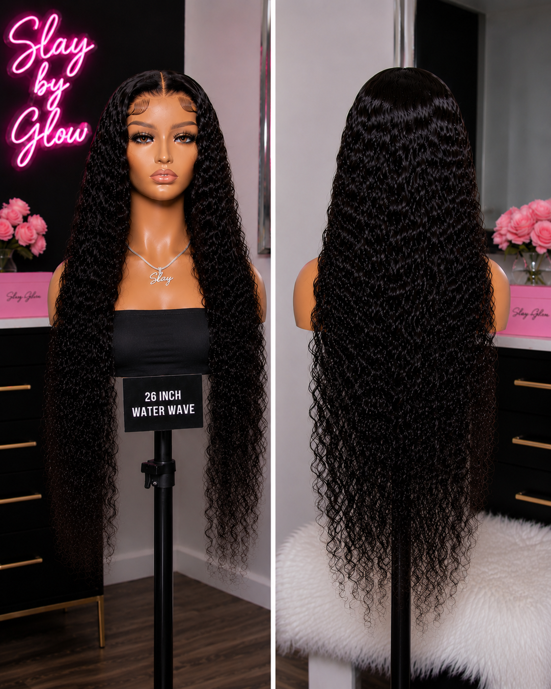 Burmese Water Wave HD Lace Front Wig | 200% Density