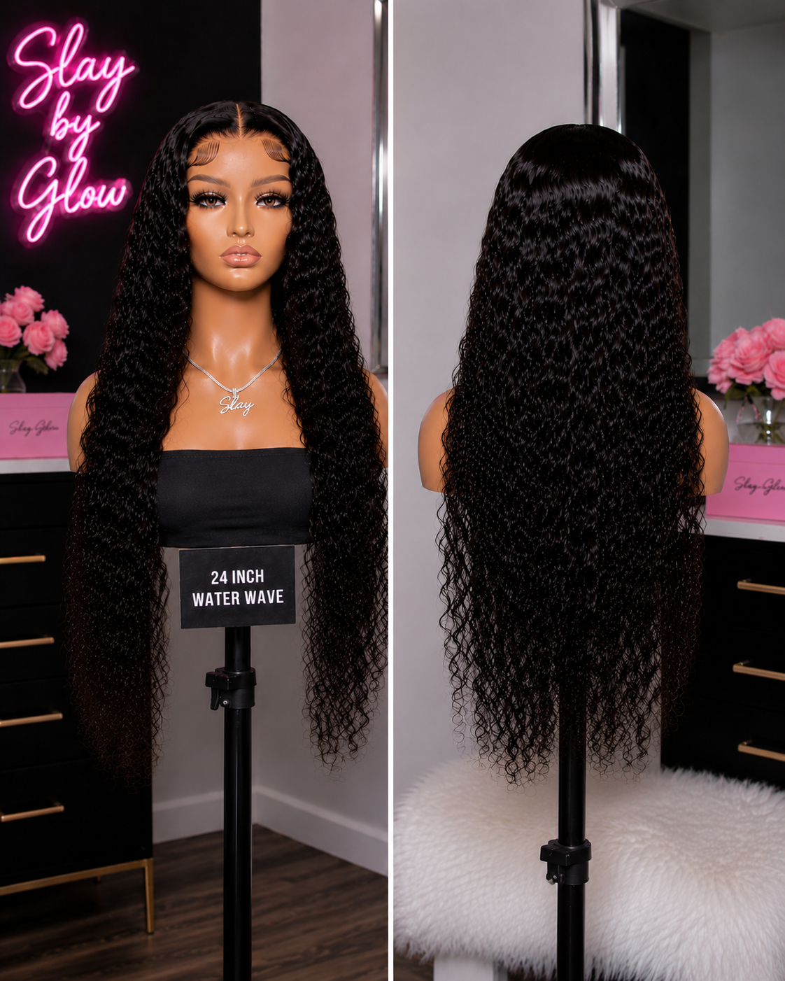 Burmese Water Wave HD Lace Front Wig | 200% Density