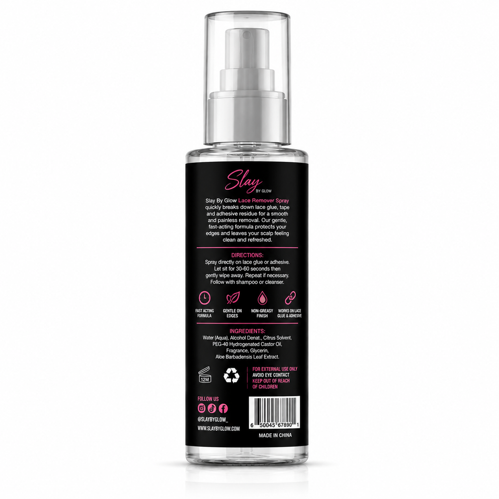 Slay By Glow Lace Remover Spray