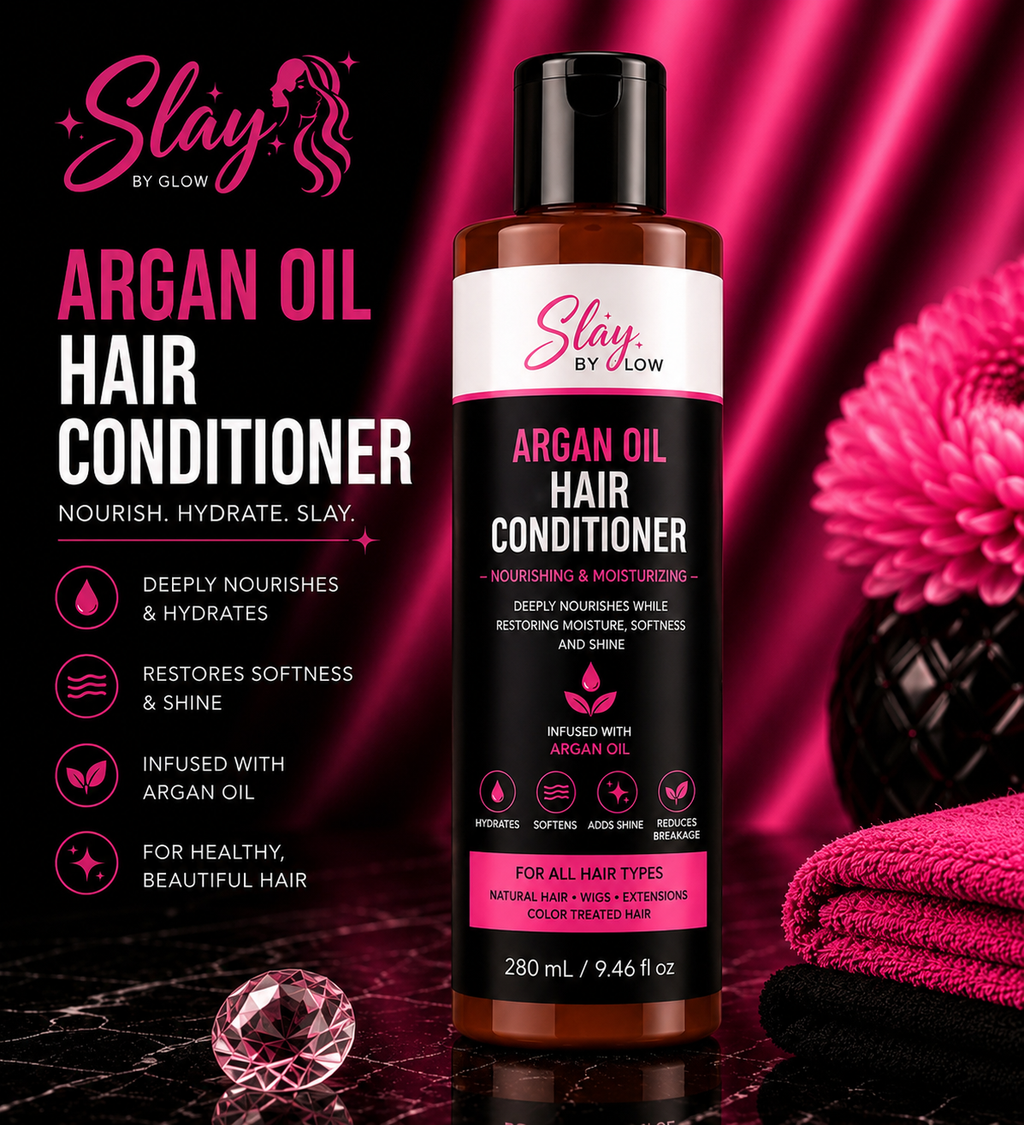 Slay By Glow Argon Oil Hair Conditioner