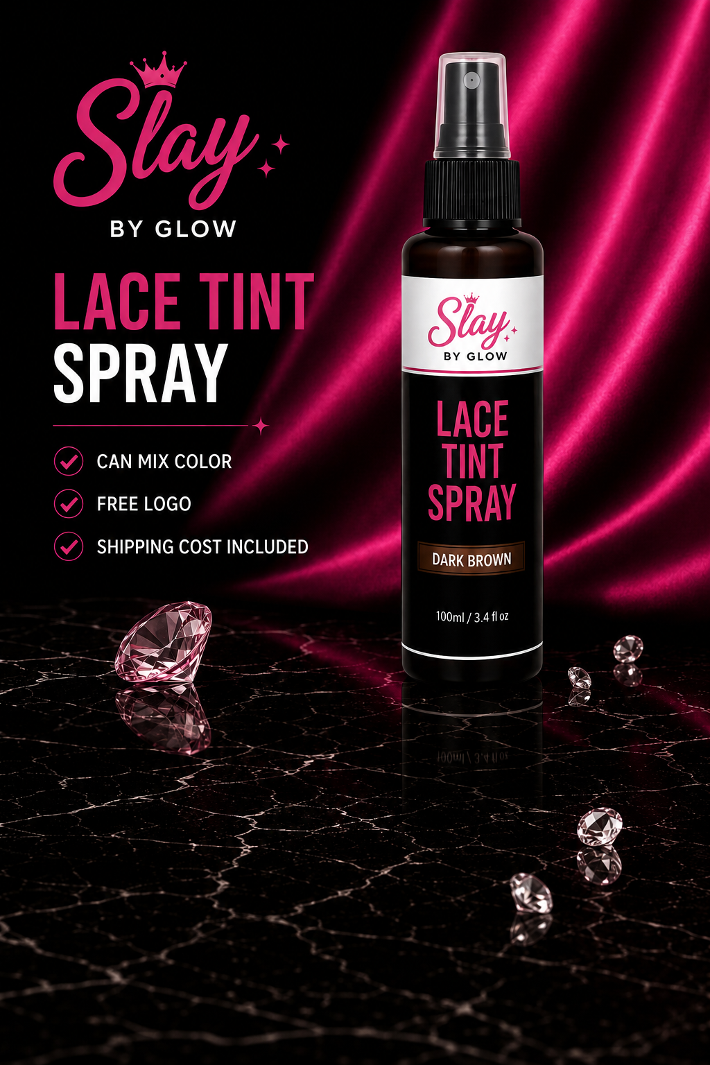 Slay By Glow Lace Tint Spray