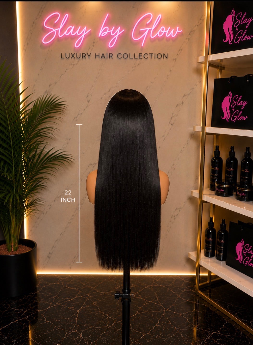 Raw Straight HD Lace Front Wig | 200% Density | Pre-Plucked