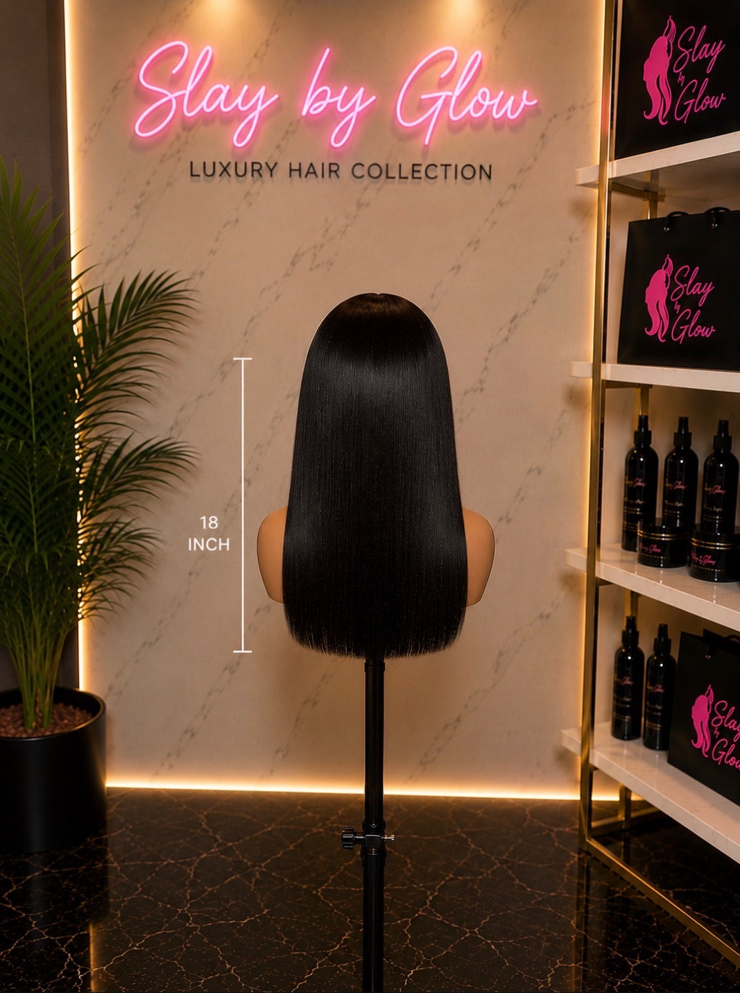 Raw Straight HD Lace Front Wig | 200% Density | Pre-Plucked